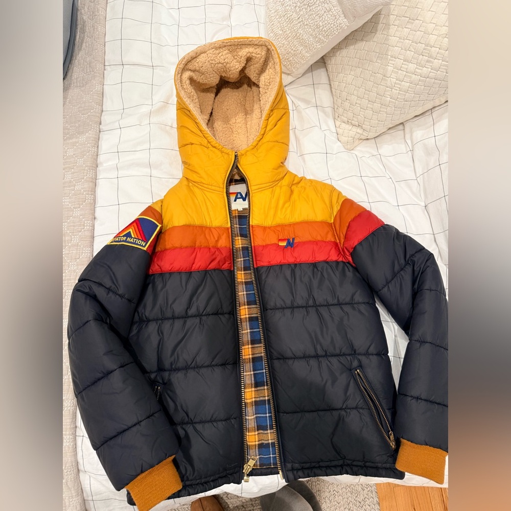 Aviator Nation Puffer Jacket- aspen edition
